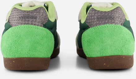 Woden Nanna Sneakers groen Leer - 36,37,38,39,40,41,42