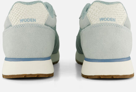 Woden Ronja Icon Sneakers blauw Leer - 36,37,38,39,40,41,42