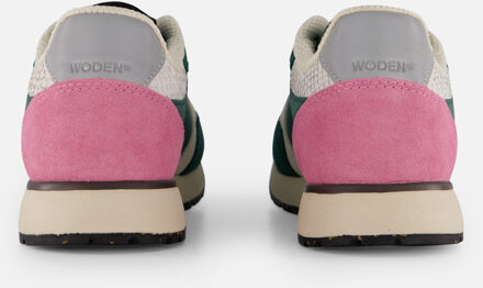 Woden Ronja Reflective Sneakers groen Leer - 36,37,38