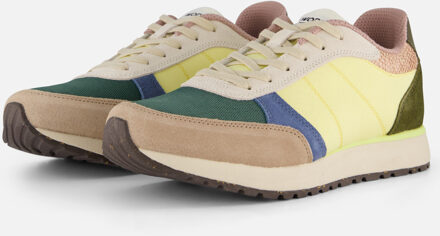 Woden Ronja Sneakers geel Leer - 36,37