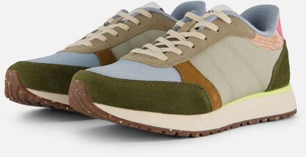 Woden Ronja Sneakers groen Leer - 36,37,38