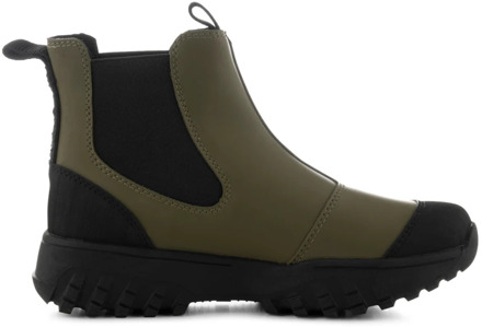 Woden Waterdichte Chelsea Boots met Track Zool Woden , Green , Dames - 37 Eu,38 Eu,39 Eu,42 Eu,36 EU