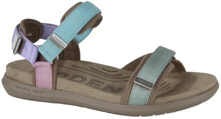 Woden Wl587-114 dames sandalen sportief Groen - 37