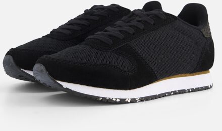 Woden Ydun Mesh II dames sneaker - Zwart - Maat 38