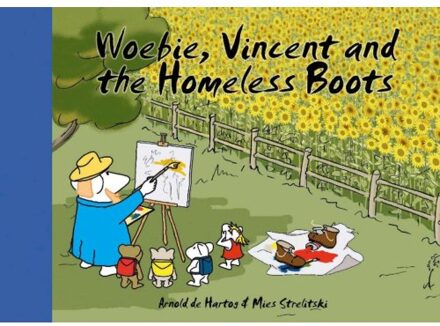 Woebie, Vincent and the homeless boots - Boek Mies Strelitski (9079498092)