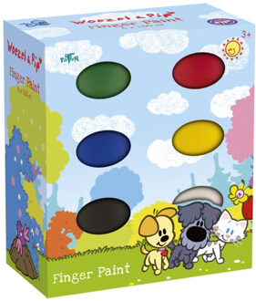 Woez Vingerverf woezel en pip totum: 6x1