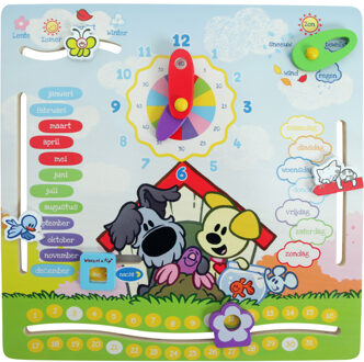 Woezel & Pip houten kalender