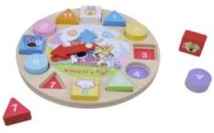 Woezel & Pip Houten Klok