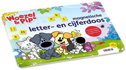 Woezel & Pip magnetische letter- en cijferdoos -   (ISBN: 9789048756339)