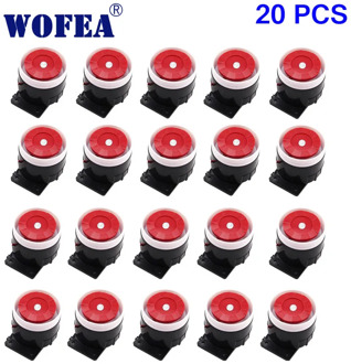 WOFEA 120db 20 Pieces Wired Mini Sound Alarm Siren Horn for Alarm System