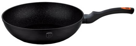 Wok 28cm Granit Zwart