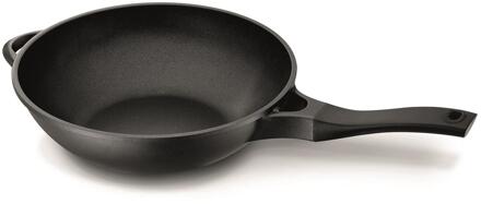 Wokpan 30cm zwart