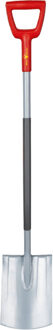 Wolf Garten AS-D Spade Rood, Zilver