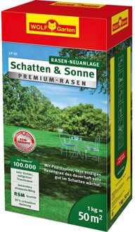 Wolf Garten Graszaad Schaduw en Zon Gazon 50 m² LP 50