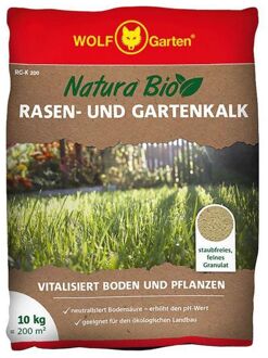 Wolf Garten Natura Bio Gazon-/tuinkalk 10 kilo RG-K 200