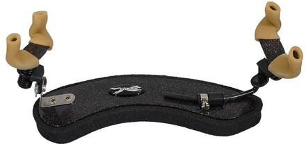 Wolf SR-27-BLA schoudersteun voor viool schoudersteun voor viool, forte secondo, stardust zwart, geschikt voor 1/8-1/16