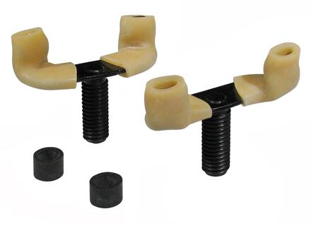 Wolf SR-51P tweesprong voor schoudersteun tweesprong voor schoudersteun, met plastic schroef, 1 paar