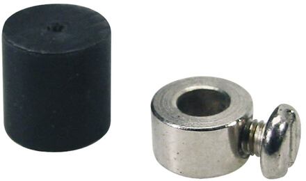 Wolf SR-53 rubber retaining ring voor schoudersteun rubber retaining ring voor schoudersteun, met metal locking schroef
