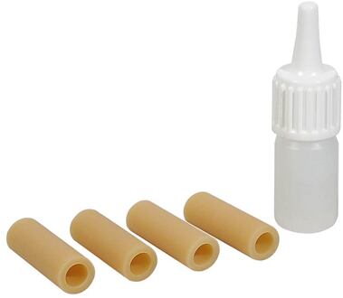 Wolf SR-58 tweesprong rubber voor schoudersteun tweesprong rubber voor schoudersteun, 4 pieces replacement kit, met lubricant