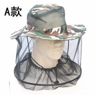 Wolface Anti Mosquito Bug Bee Insect Mesh Hoed Hoofd Gezicht Beschermen Netto Cover Reizen Camping Vissen Protector Product Mode