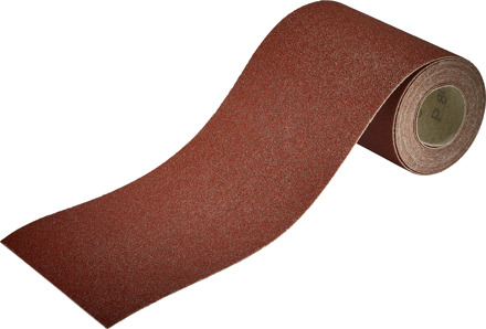Wolfcraft 1740000 Schuurpapierrol Met klittenband Korrelgrootte 80 (l x b) 4 m x 115 mm 1 rollen