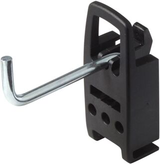 Wolfcraft 5 Enkele Haken L50 Mm Voor Gaatjesboard- En Kastsysteem