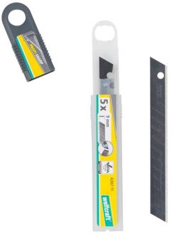 Wolfcraft Abbrechklingen | 9mm | Zwart | 5 stuks - 4207100