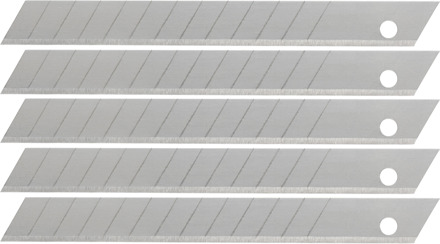 Wolfcraft Afbreekmessen | In box | 9mm | 5 stuks - 4180000