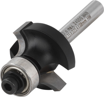 Wolfcraft Afrondfrees 25,4mm