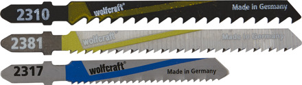 Wolfcraft Beginnerset | Decoupeerzaagbladen | T-schacht | 1 set - 2685000