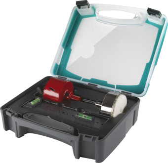 Wolfcraft BiM set | Voor stopcontact tegels | Ø68mm | 1 set - 5981000