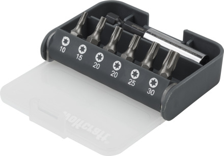 Wolfcraft Bit-box | TORX® T10-T30 | 7-delig - 1216000