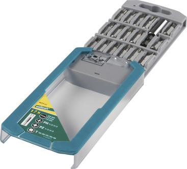 Wolfcraft Bit-cassette | Sleuf/kruiskop (PH/PZ) / TORX® (T) | 17-delig | 1 set - 8633000