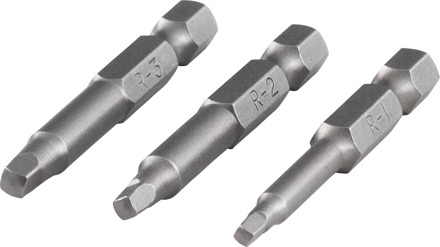 Wolfcraft Bit square plus 1-2-3 50mm safety