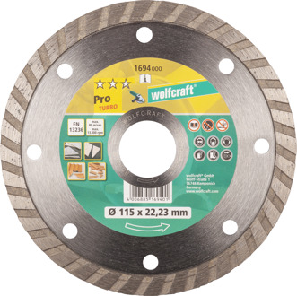 Wolfcraft Classic-Turbo - Doorslijpschijf - Ø 115 mm