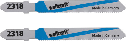 Wolfcraft Decoupeerzaagblad Fijn - HSS - 75 mm - 2 Stuks