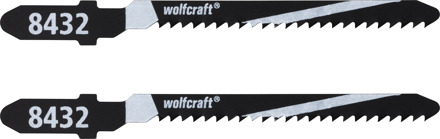 Wolfcraft Decoupeerzaagbladen | T-schacht | L50mm | 2 stuks - 8432000