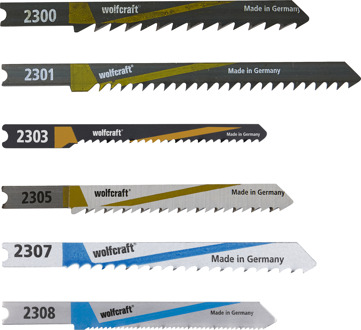 Wolfcraft Decoupeerzaagset - 10-Delig