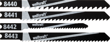 Wolfcraft Decoupeerzagen - 10-delig - Voor Hout