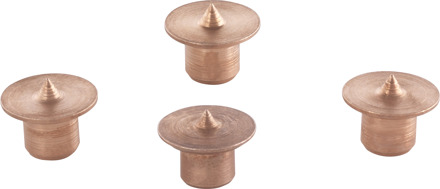 Wolfcraft Deuvelfix Centerpunt - Ø 6 mm - 4 Stuks