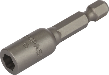 Wolfcraft Dopbit - Dopsleutel - 6x50mm magnetisch