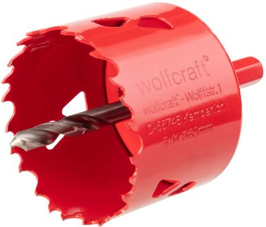 Wolfcraft Gatenzaag 60 mm met zeskant schacht 5484000
