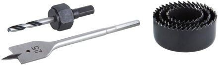 Wolfcraft Gatzaag-Set | Ø35, 48, 59 + Ø25 FFB | 1 set - 8915000