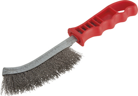 Wolfcraft Handdraadborstel | RVS | 265mm | 1 stuk - 2717000