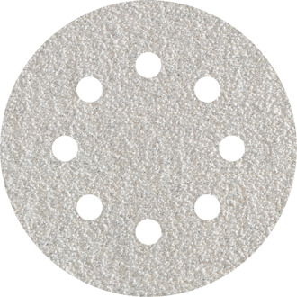 Wolfcraft Hechtschuurschijf 125mm K180 per 5 stuks