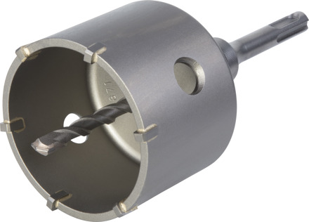 Wolfcraft holboorkrans met opspandoorn 76 mm artikel 5460000