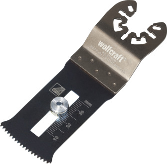 Wolfcraft Insteekzaagblad | Met diepteaanslag "PRO" | HCS | Universele centreerhals | 1 stuk - 3836000