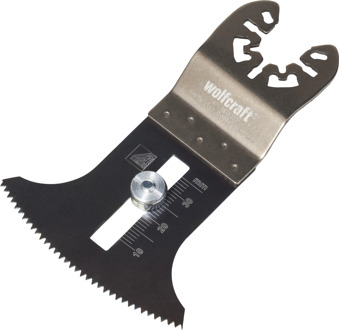 Wolfcraft Insteekzaagblad | Met diepteaanslag "PRO" | HCS | Universele centreerhals | 1 stuk - 3838000