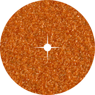 Wolfcraft Korundschuurbladen | K40 | Ø125mm | 10 stuks - 2001000