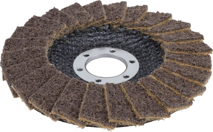 Wolfcraft Lamellenschijf | Met vlies | Grof | Ø115 x 22mm | 1 stuk - 8422099